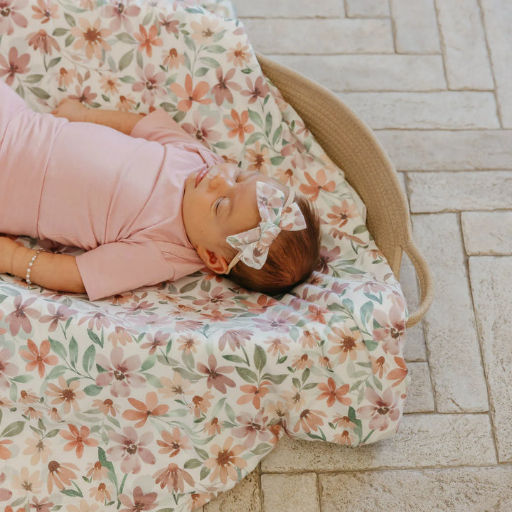 Copper Pearl Baby Natalie Classic Nylon Bow