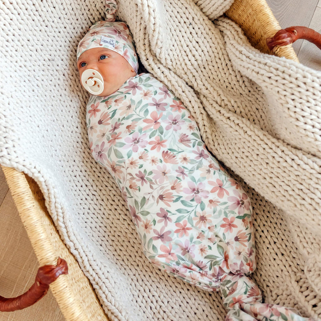 Copper Pearl Baby Natalie Knit Blanket Single