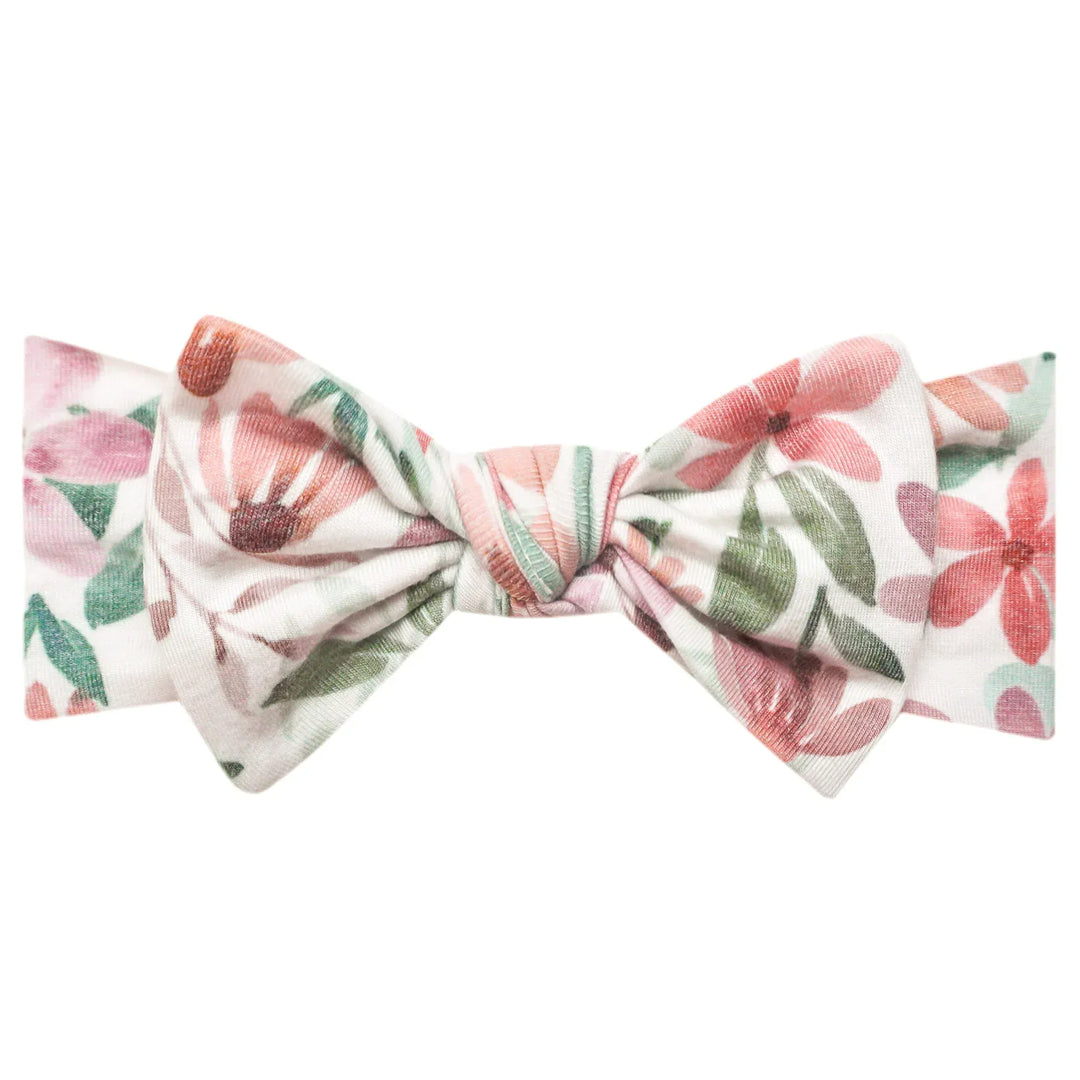 Copper Pearl Baby Natalie Knit Headband Bow