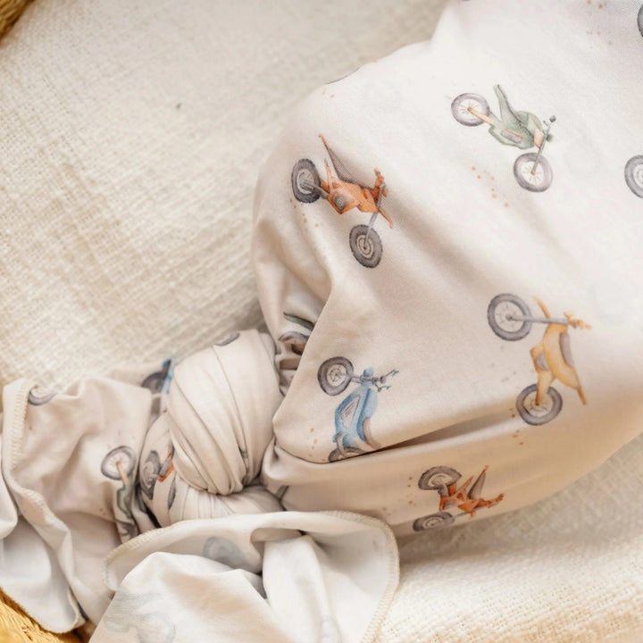 Copper Pearl Baby Ryder Knit Blanket Single