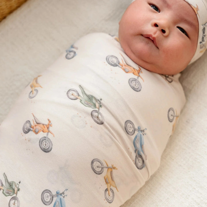 Copper Pearl Baby Ryder Knit Blanket Single