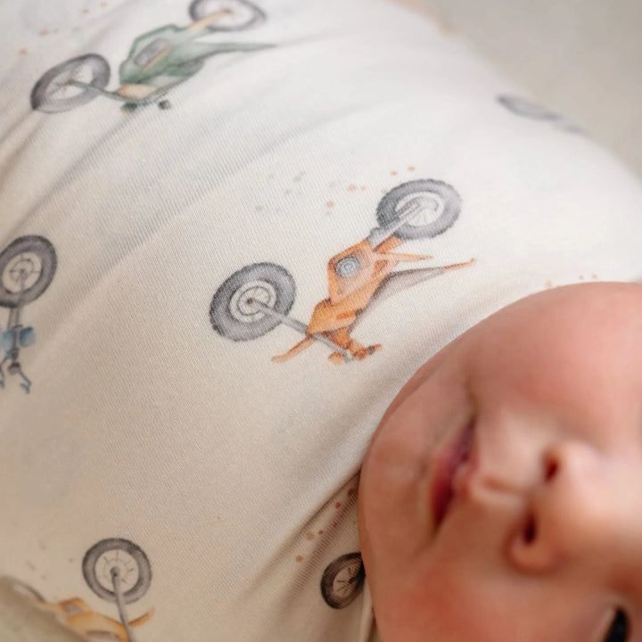 Copper Pearl Baby Ryder Knit Blanket Single