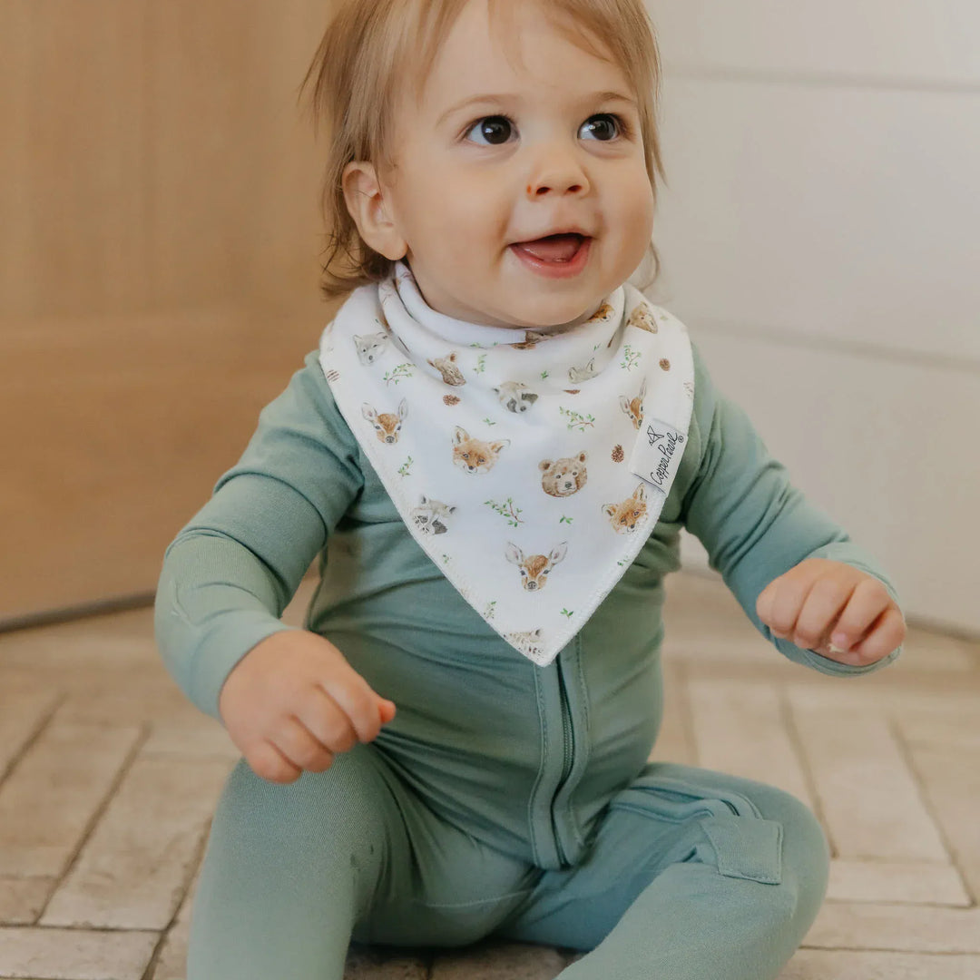 Copper Pearl Baby Wilder Bandana Bib Set (4-Pack)