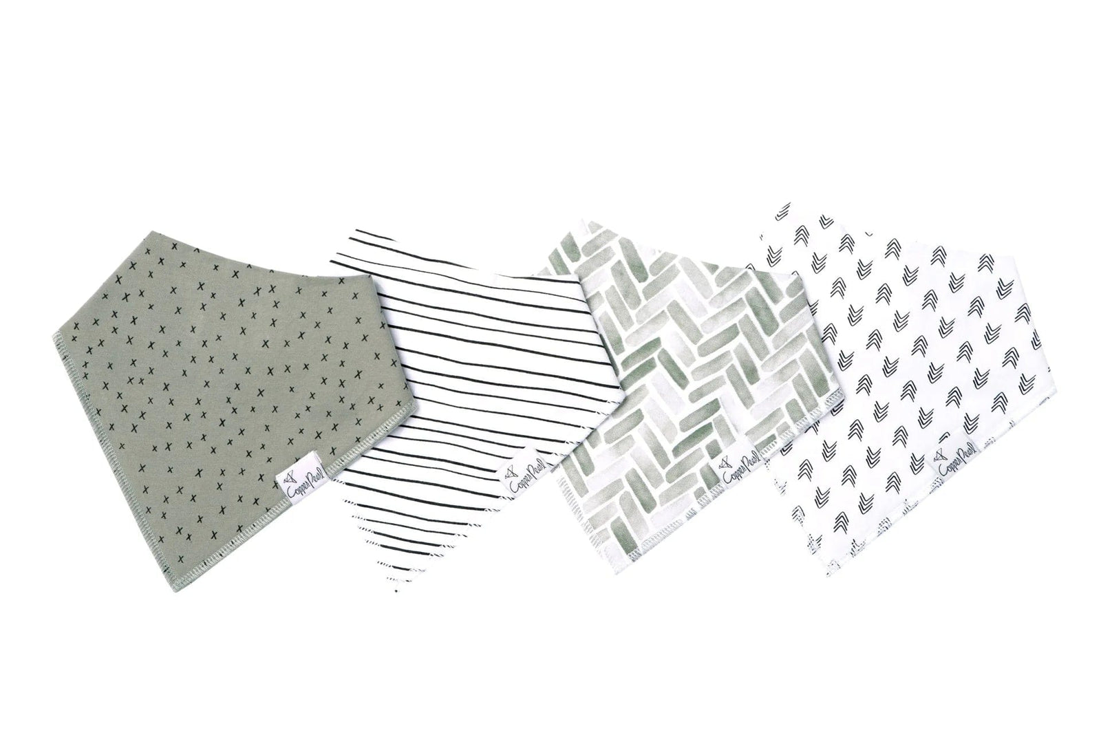 Copper Pearl Bib Alta Bandana Bib Set (4-Pack)