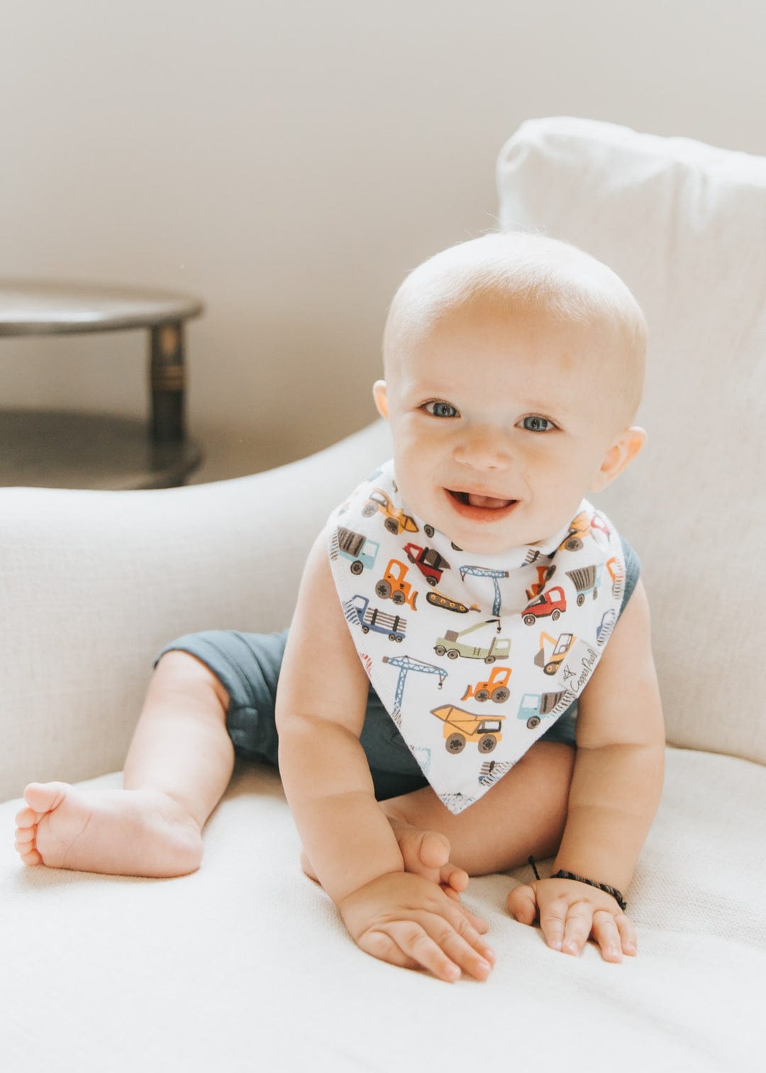 Copper pearl hot sale bandana bib set