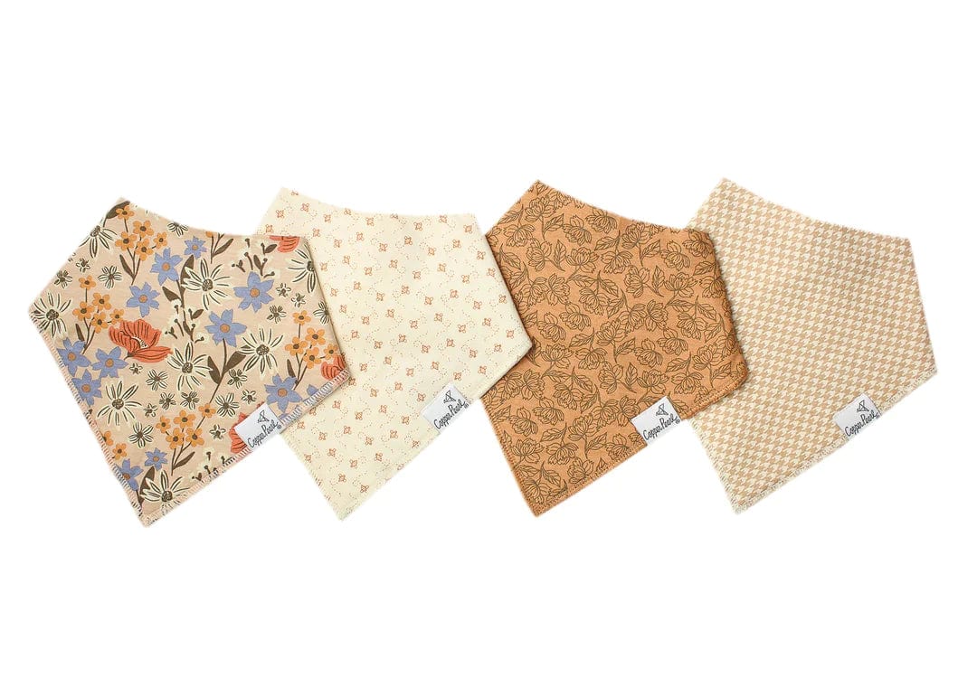 Copper Pearl Bib Eden Bandana Bib Set (4-Pack)