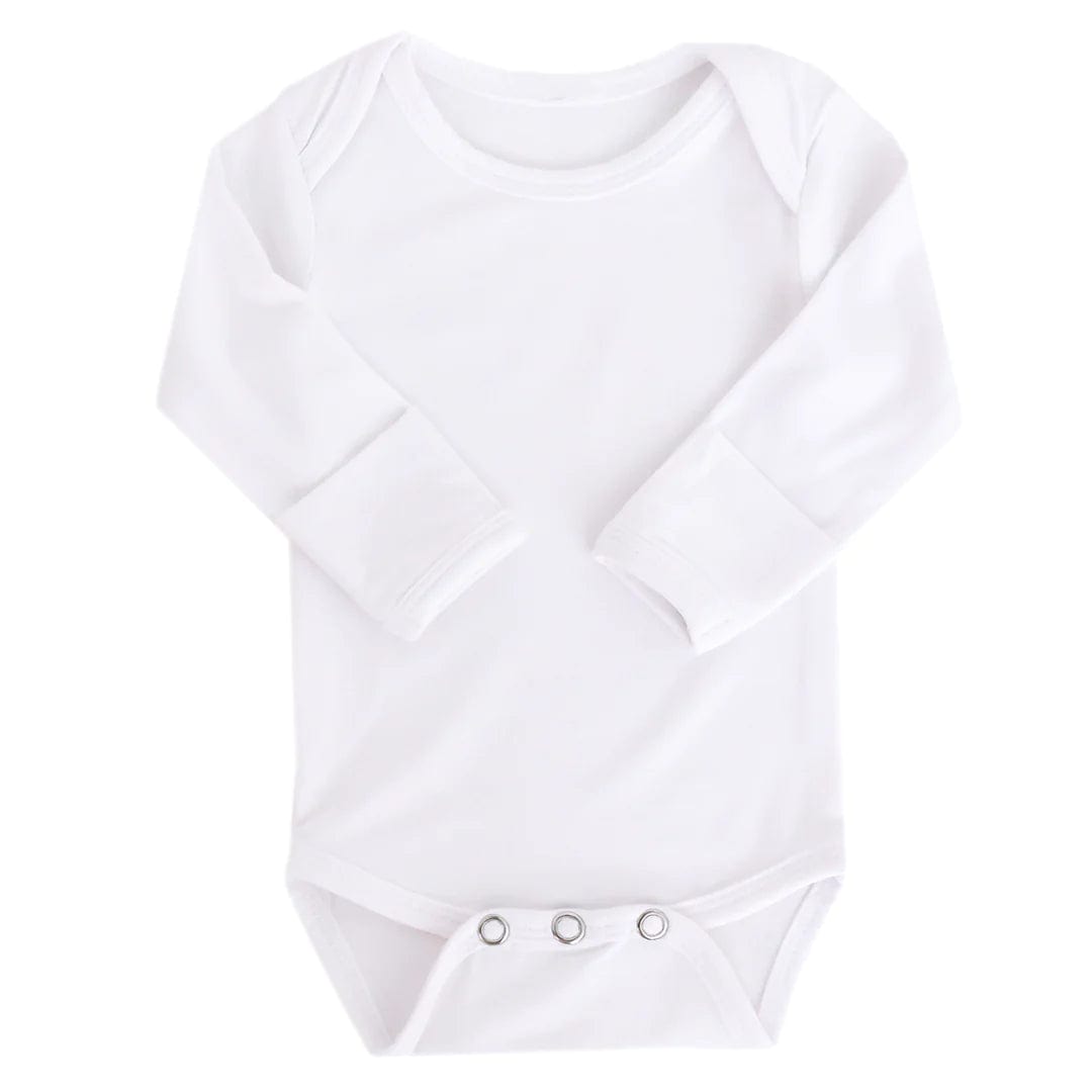 Copper Pearl Bodysuit Dove Long Sleeve Bodysuit