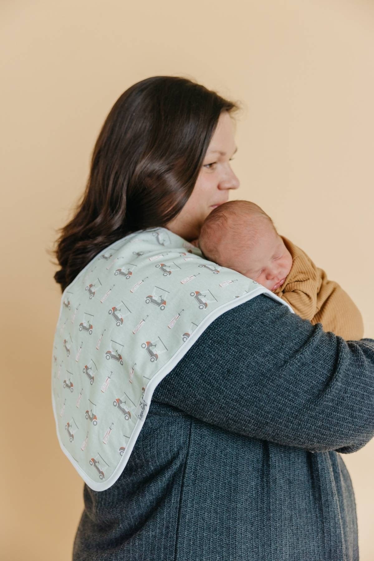 Copper Pearl Burp Cloth Bogey Burp Cloth Set