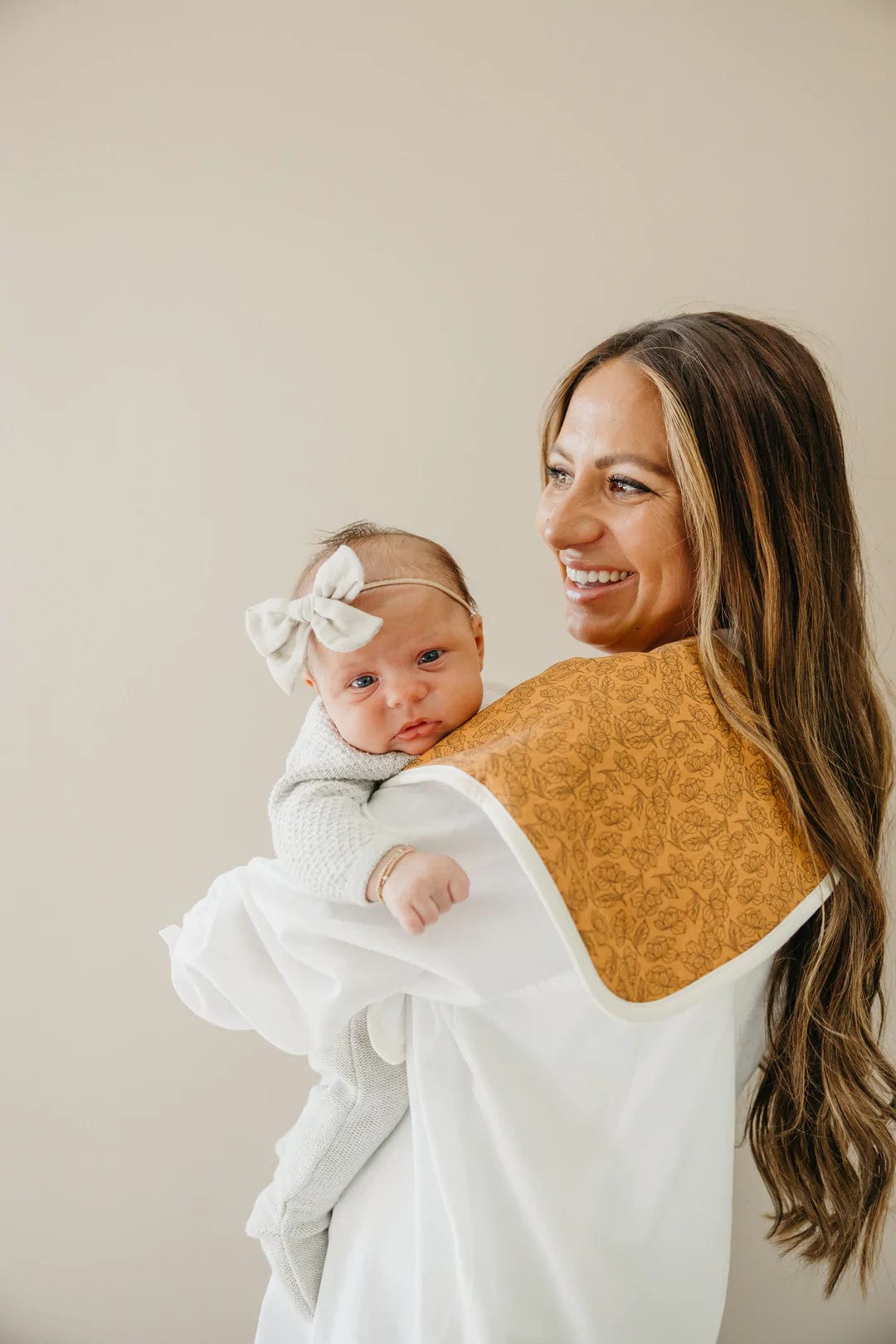 Copper Pearl Burp Cloth Eden Burp Cloth Set