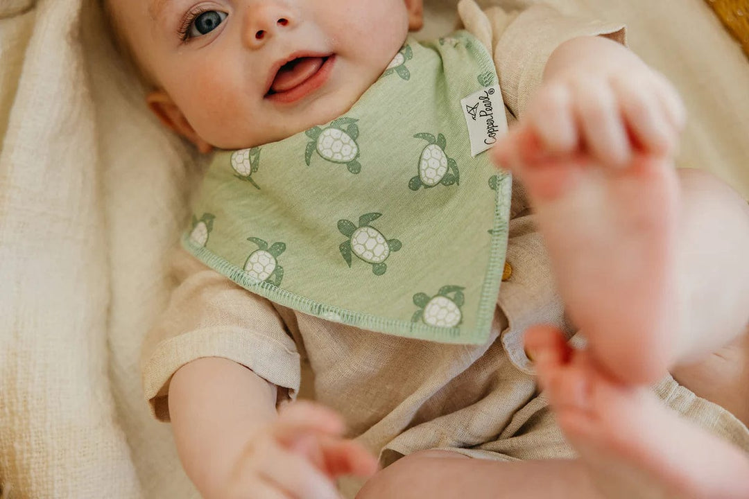 Copper Pearl Cove Bandana Bib Set (4-Pack)