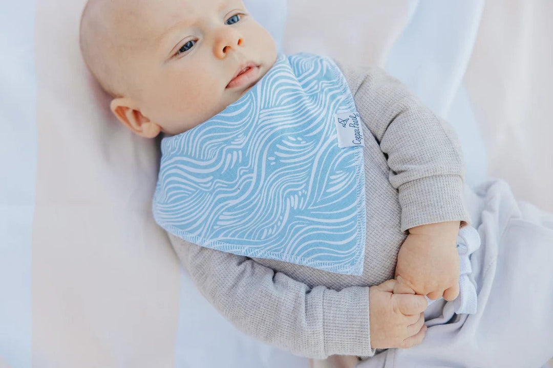 Copper Pearl Cove Bandana Bib Set (4-Pack)