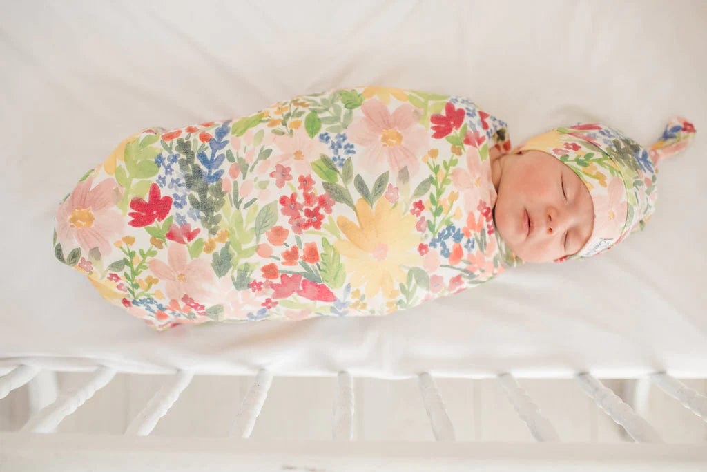 Copper Pearl Hat Lark Top Knot Hat