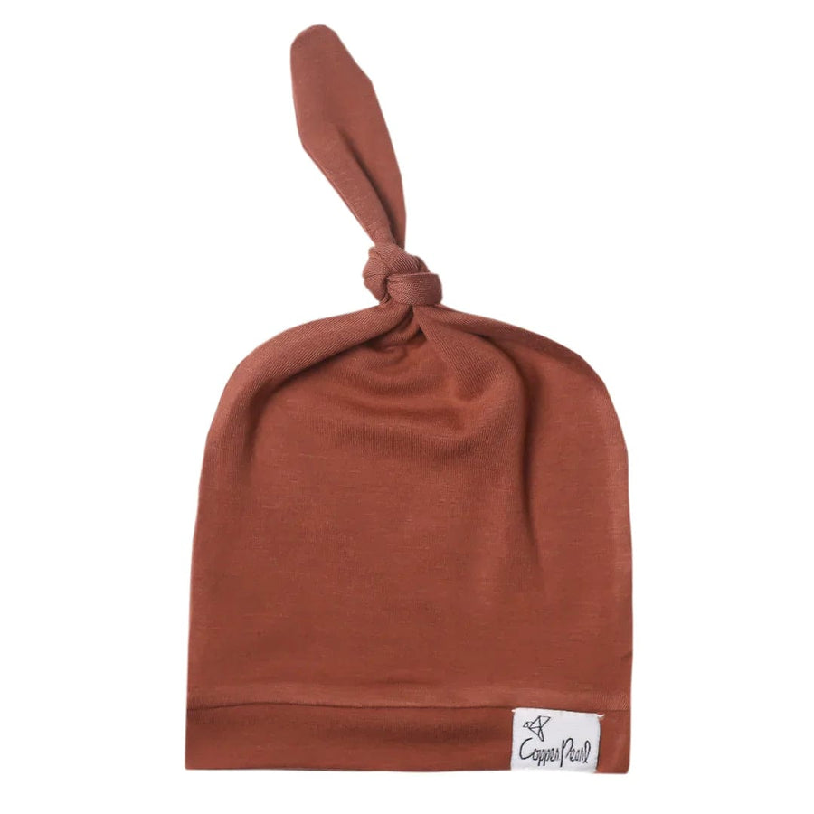 Copper Pearl Hat Moab Top Knot Hat