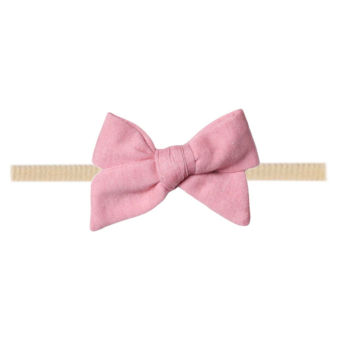 Copper Pearl Headband Darling Nylon Headband Bow