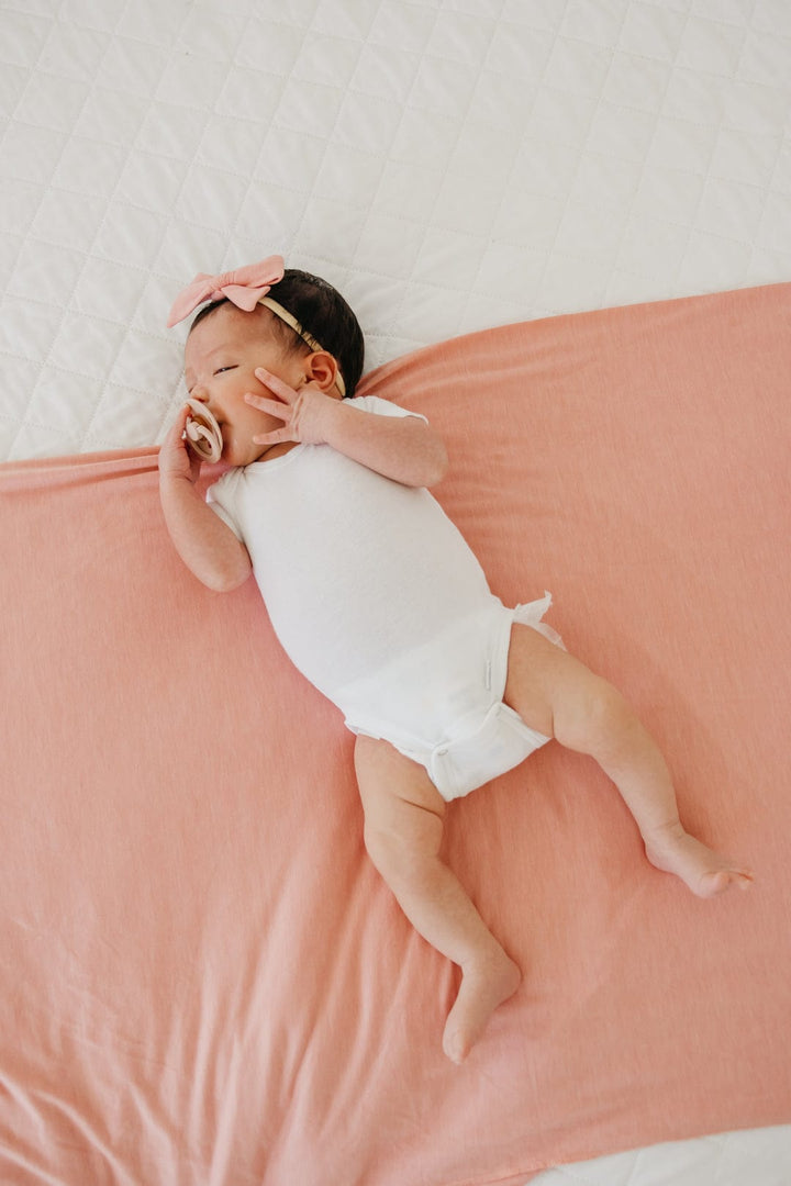 Copper Pearl Headband Darling Nylon Headband Bow