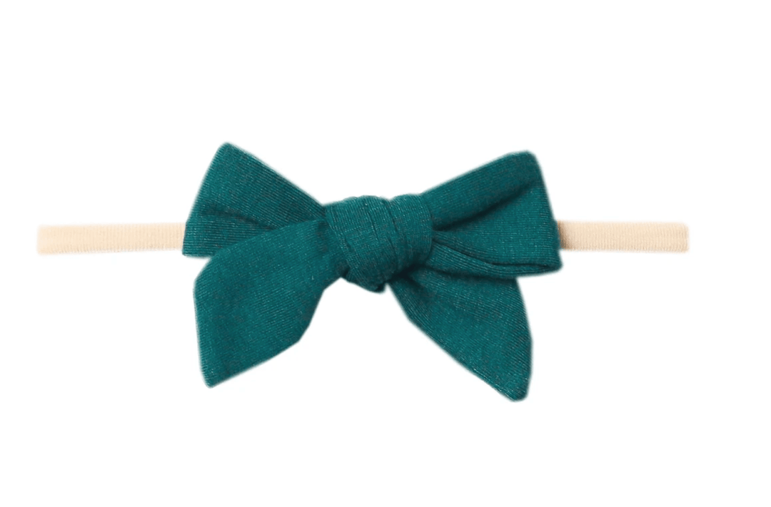 Copper Pearl Headband Jaspar Classic Nylon Bow