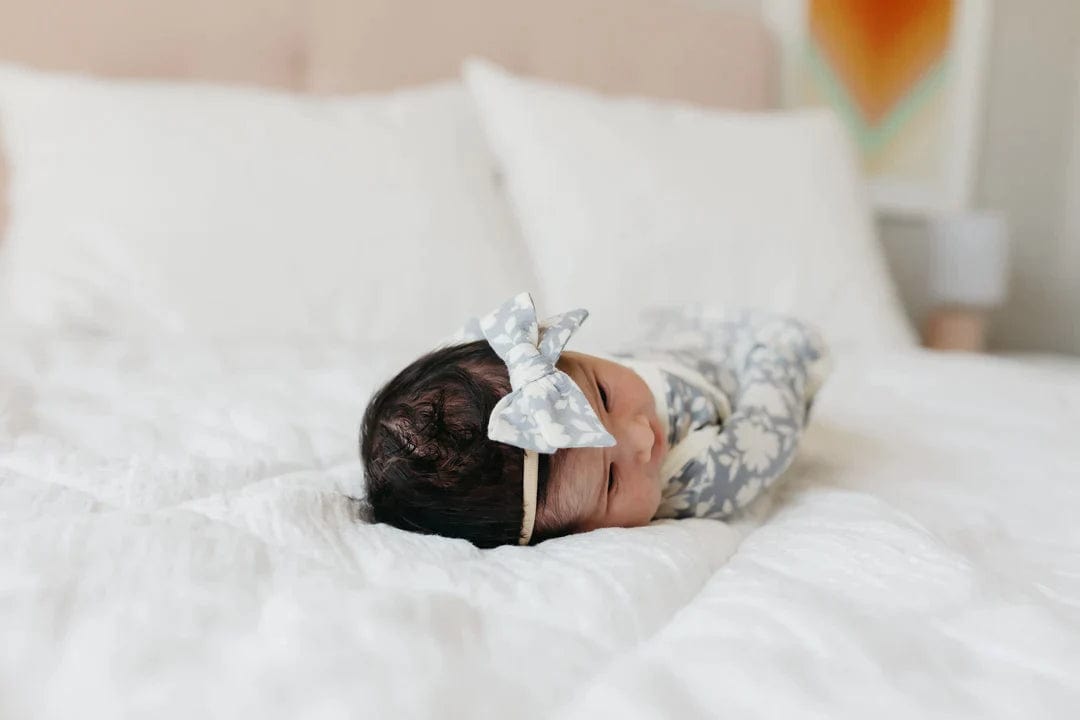 Copper Pearl Headband Lacie Classic Nylon Bow