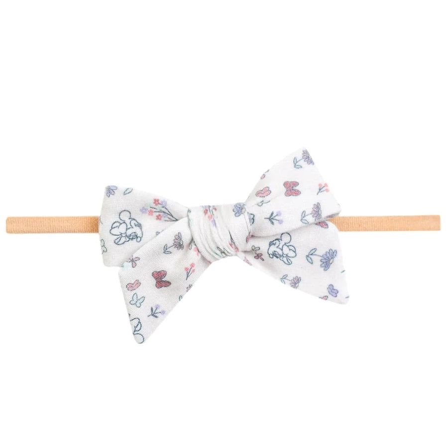 Copper Pearl Headband Minnie Mouse's Bowquet Classic Nylon Bow