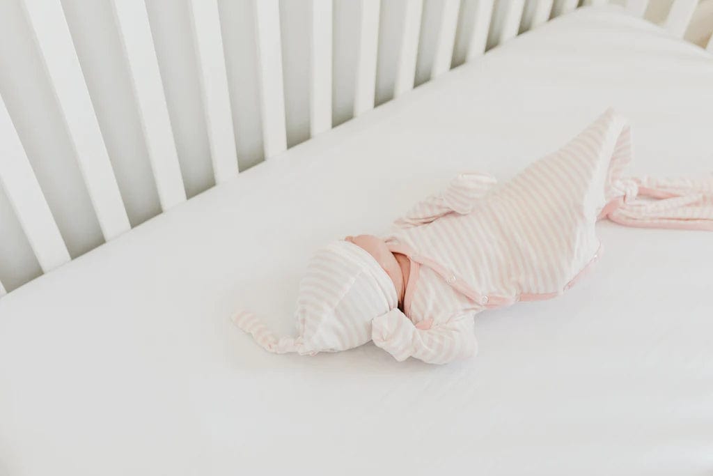 Copper Pearl knotted gown Winnie Newborn Knotted Gown
