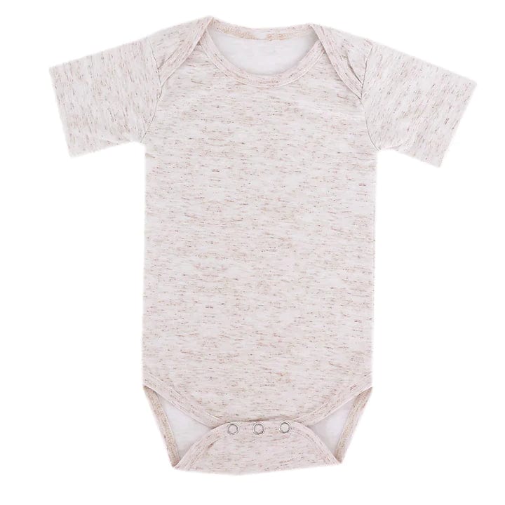 Copper Pearl Sleeping Oat Short Sleeve Bodysuit