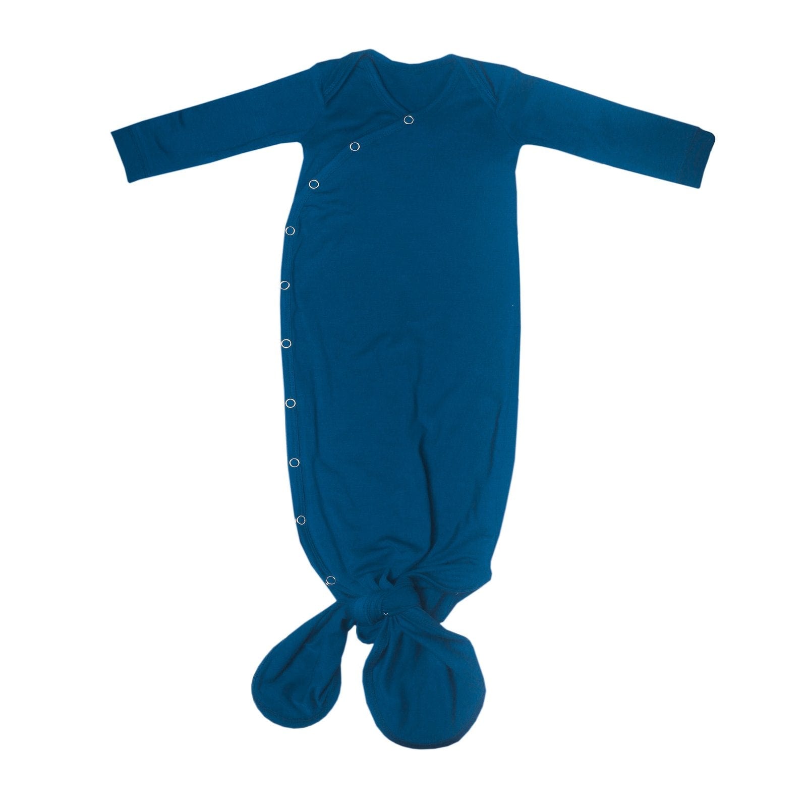 Copper Pearl Sleeping River Newborn Knotted Gown