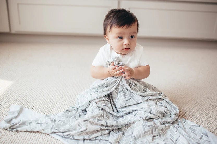 Copper Pearl Swaddle Alta Knit Blanket Single