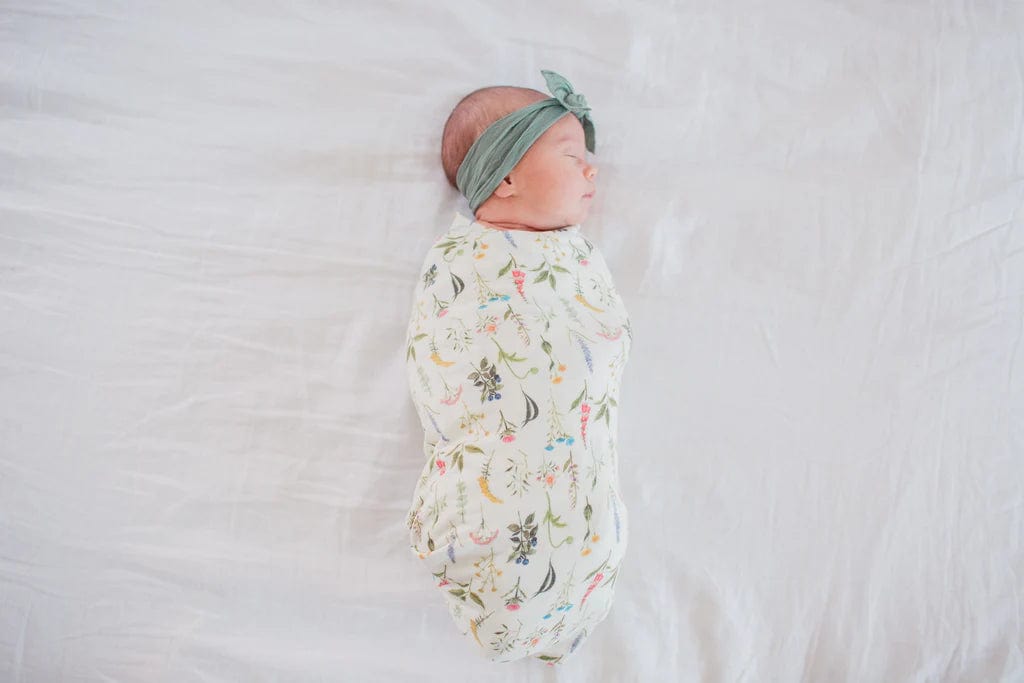 Copper Pearl Swaddle Aspen Knit Blanket Single
