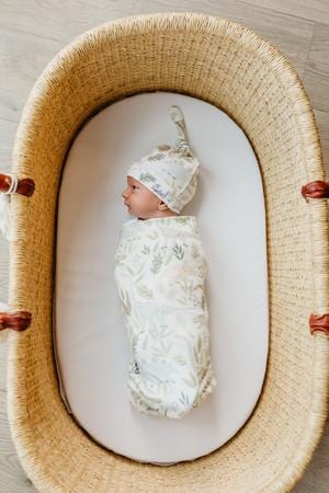 Copper Pearl Swaddle Rex Knit Swaddle Blanket Single
