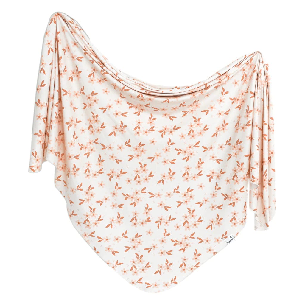 Copper Pearl Swaddle Rue Knit Blanket Single