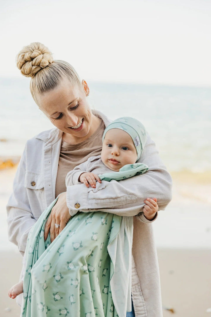 Copper Pearl Wade Knit Blanket Single