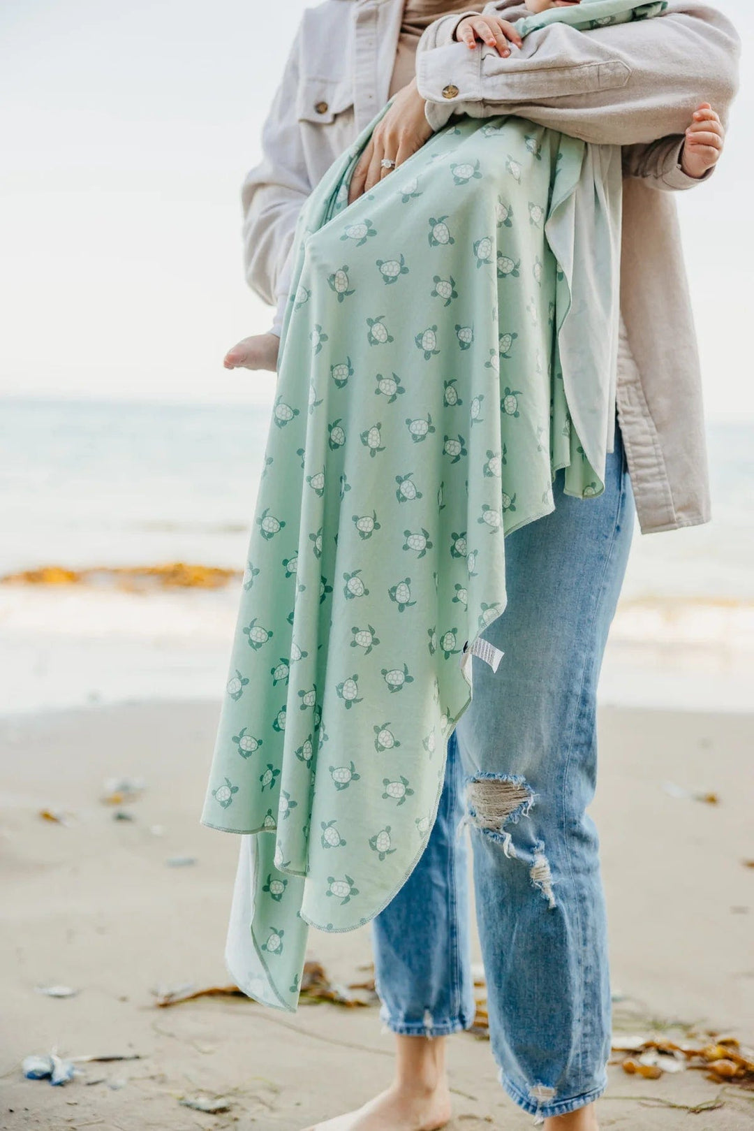 Copper Pearl Wade Knit Blanket Single