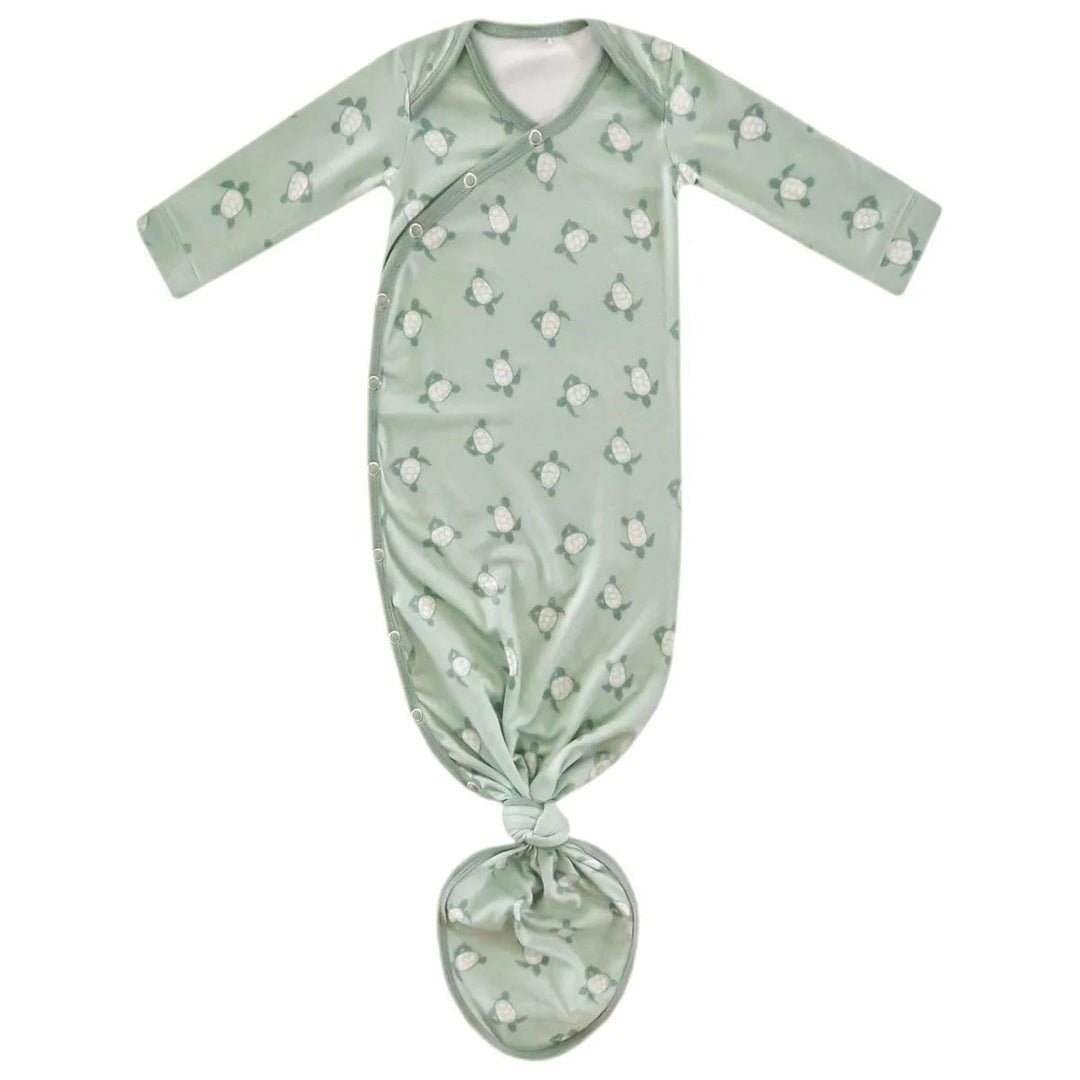 Copper Pearl Wade Newborn Knotted Gown