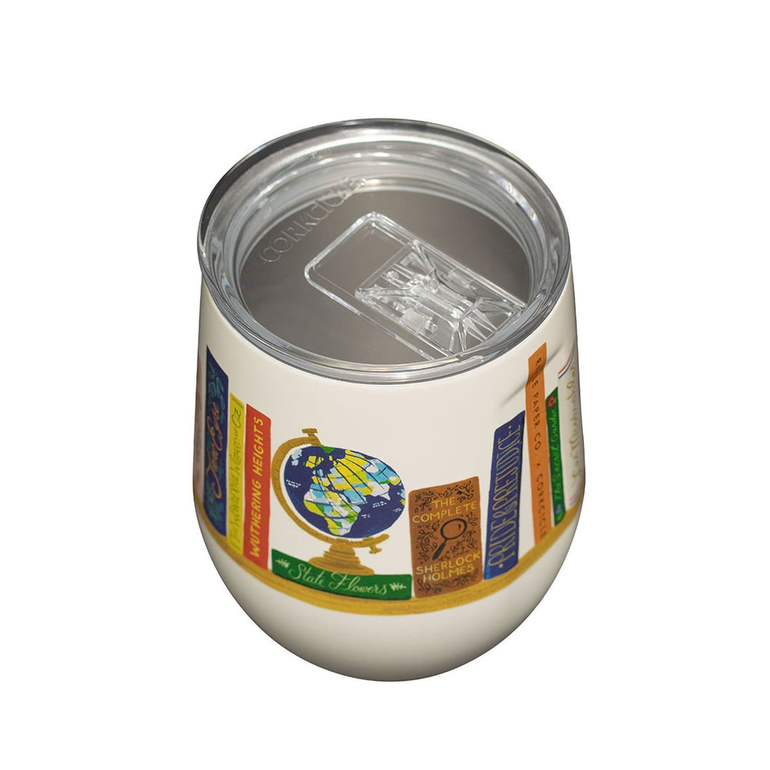Corkcicle Home 12oz. Rifle Paper Co. Stemless - Book Club
