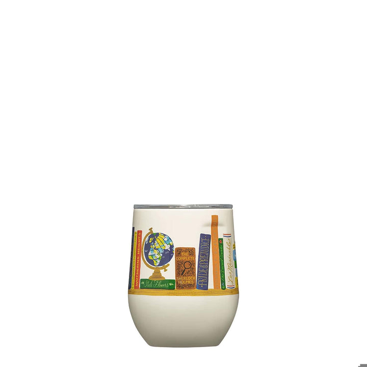 Corkcicle Home 12oz. Rifle Paper Co. Stemless - Book Club