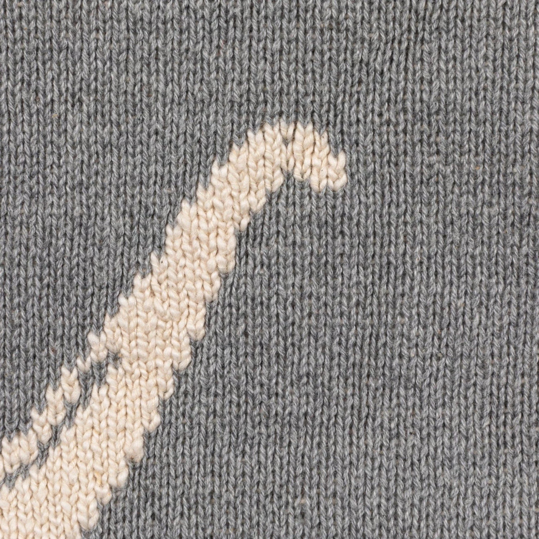 Creative Coop Baby Cotton Knit Baby Blanket with Dinosaurs