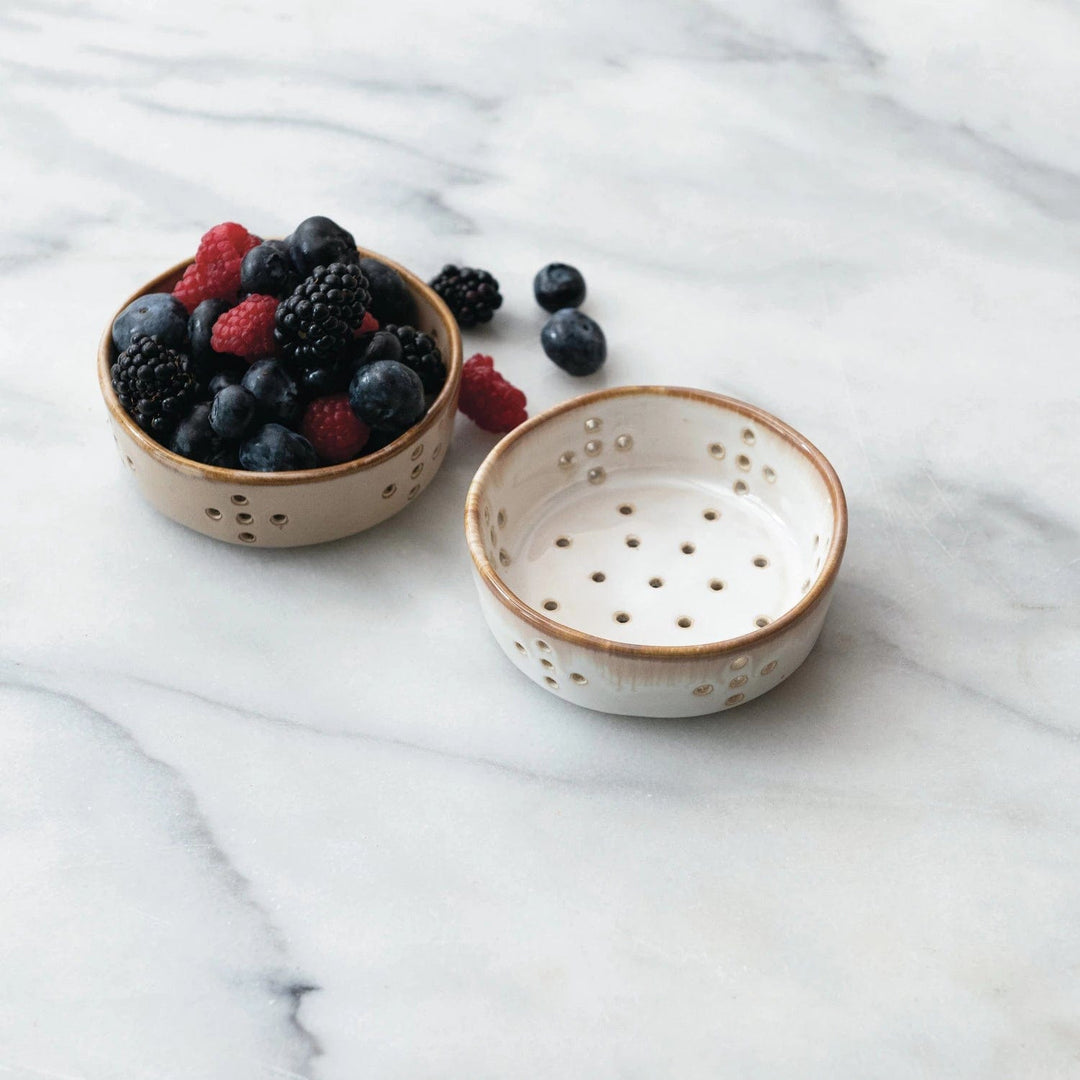 Creative Coop Bowl Stoneware Berry Bowl