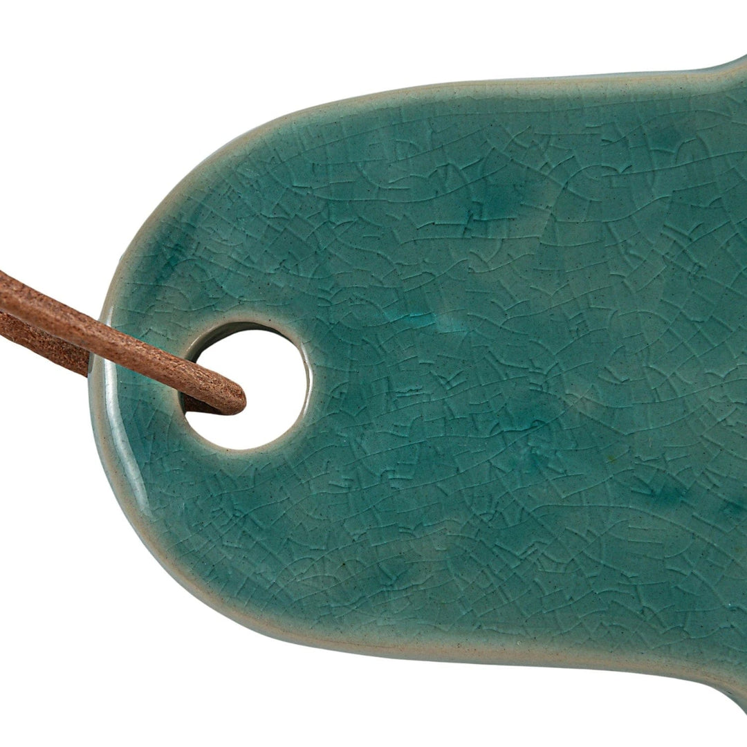 Creative Coop Cutting Board Stoneware Cheese Cutting Board w/ Handle