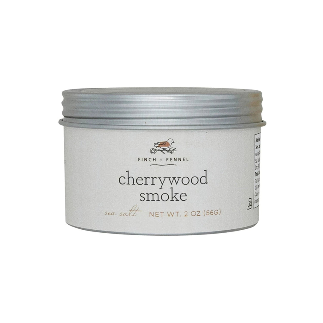 Creative Coop Food and Beverage Cherrywood Smoked Sea Salt