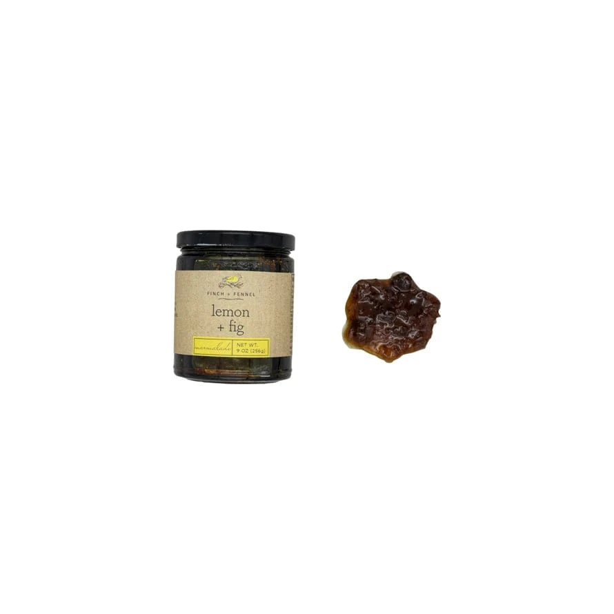 Creative Coop Food and Beverage Lemon + Fig Marmalade