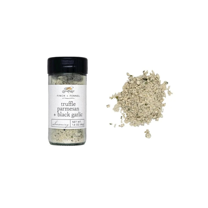 Creative Coop Food and Beverage Truffle Parmesan + Black Garlic Seasoning