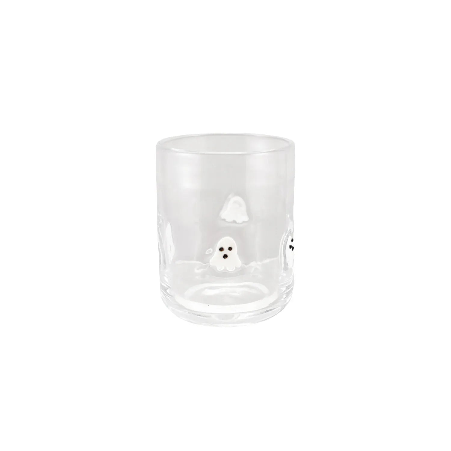Creative Coop Holiday 16 oz. Drinking Glass with Embedded Ghosts