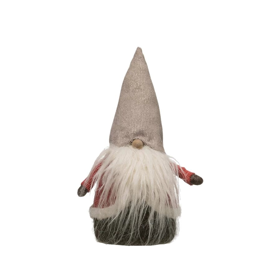 Creative Coop Holiday Decor Wool Felt Gnome