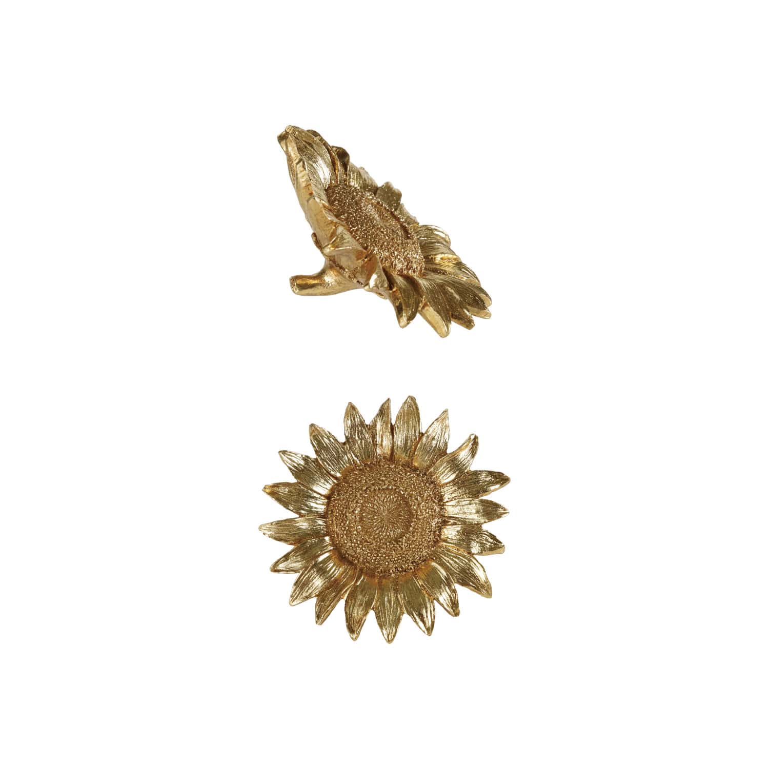 Creative Coop Holiday Gold Sunflower Figurine