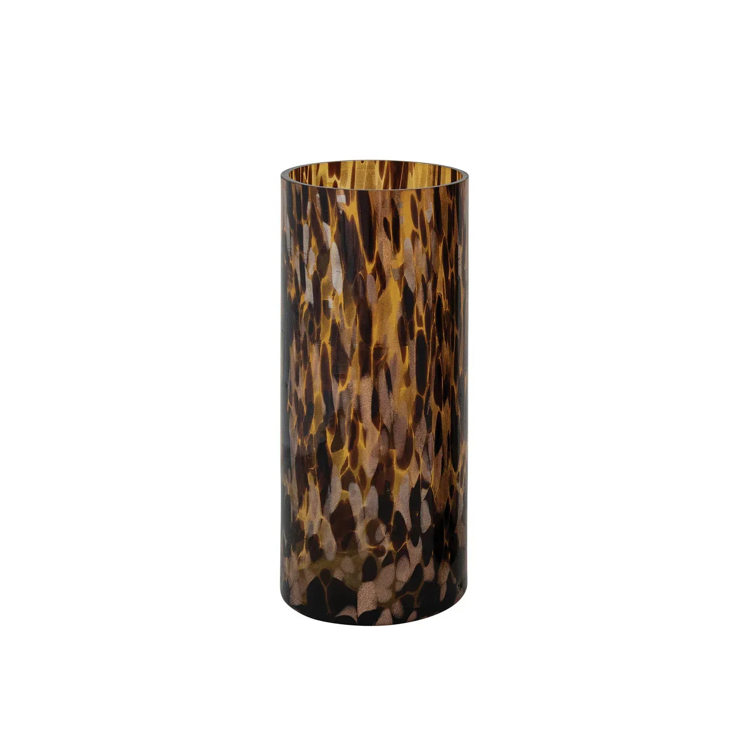 Creative Coop Holiday Tortoise Glass Hurricane