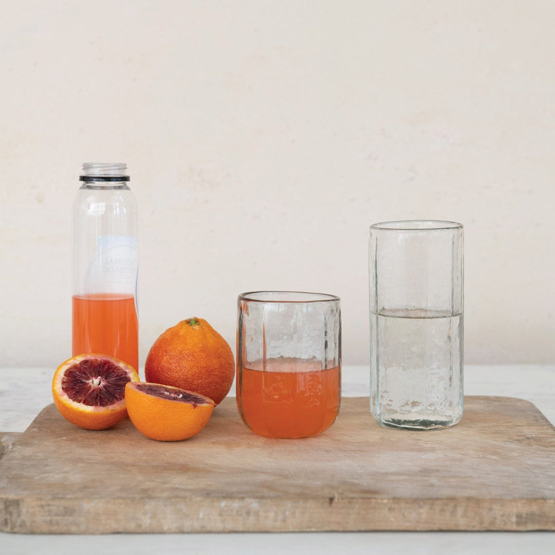 Creative Coop Home 15 oz. Hand-Blown Drinking Glass