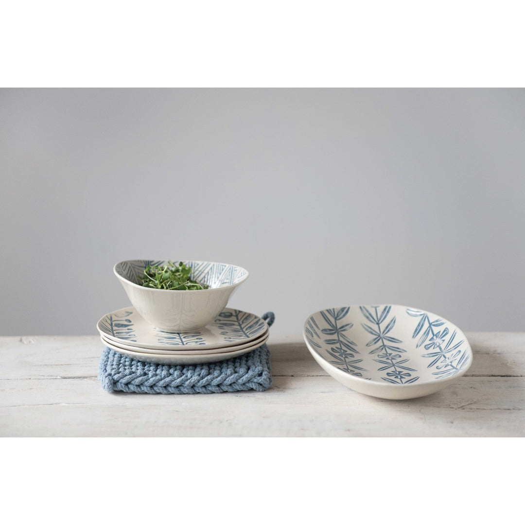Creative Coop Home Cotton Crocheted Pot Holders