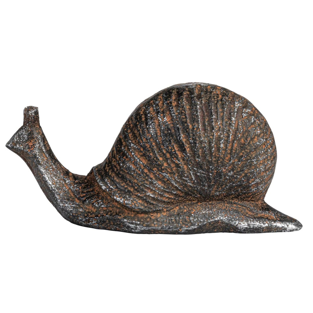 Creative Coop Home Decor Cast Iron Snail, Rust Finish Decor Piece