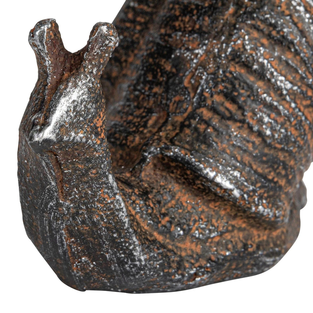 Creative Coop Home Decor Cast Iron Snail, Rust Finish Decor Piece