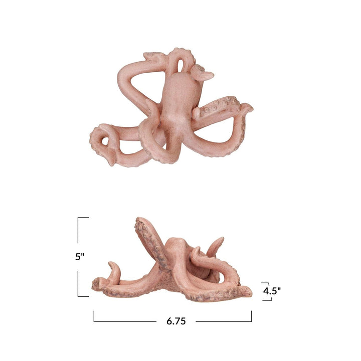 Creative Coop Home Decor Stoneware Octopus Decor