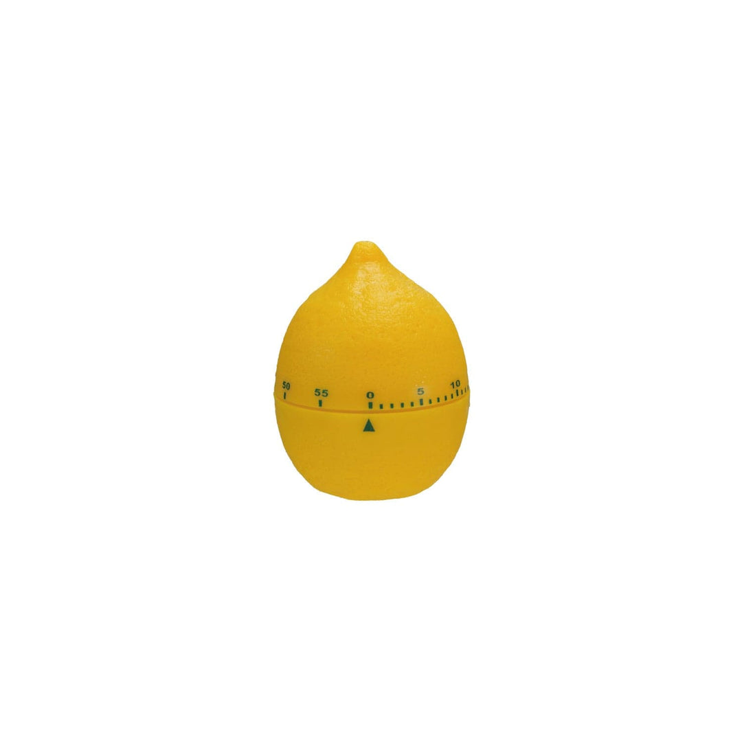 Creative Coop Home Plastic Lemon Shaped 1 Hour Twist Timer